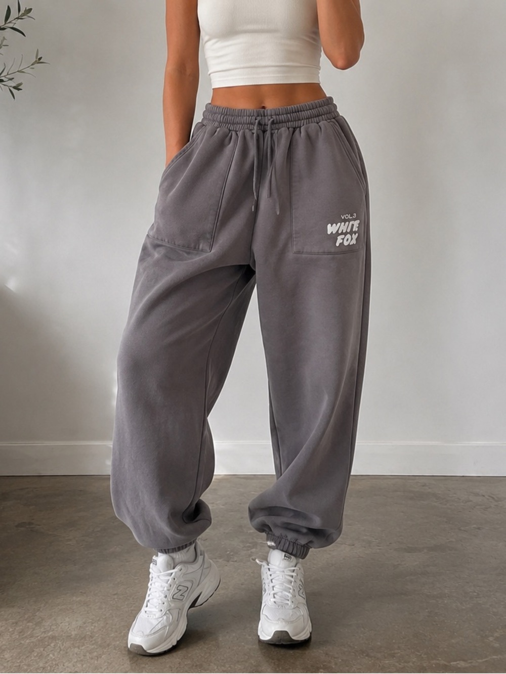 White Fox Vol. 3 Oversized Jogger Sweatpants